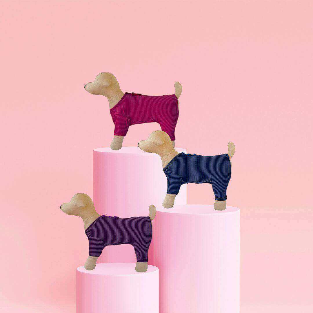 Sweet Dreams Dog Pajamas-White