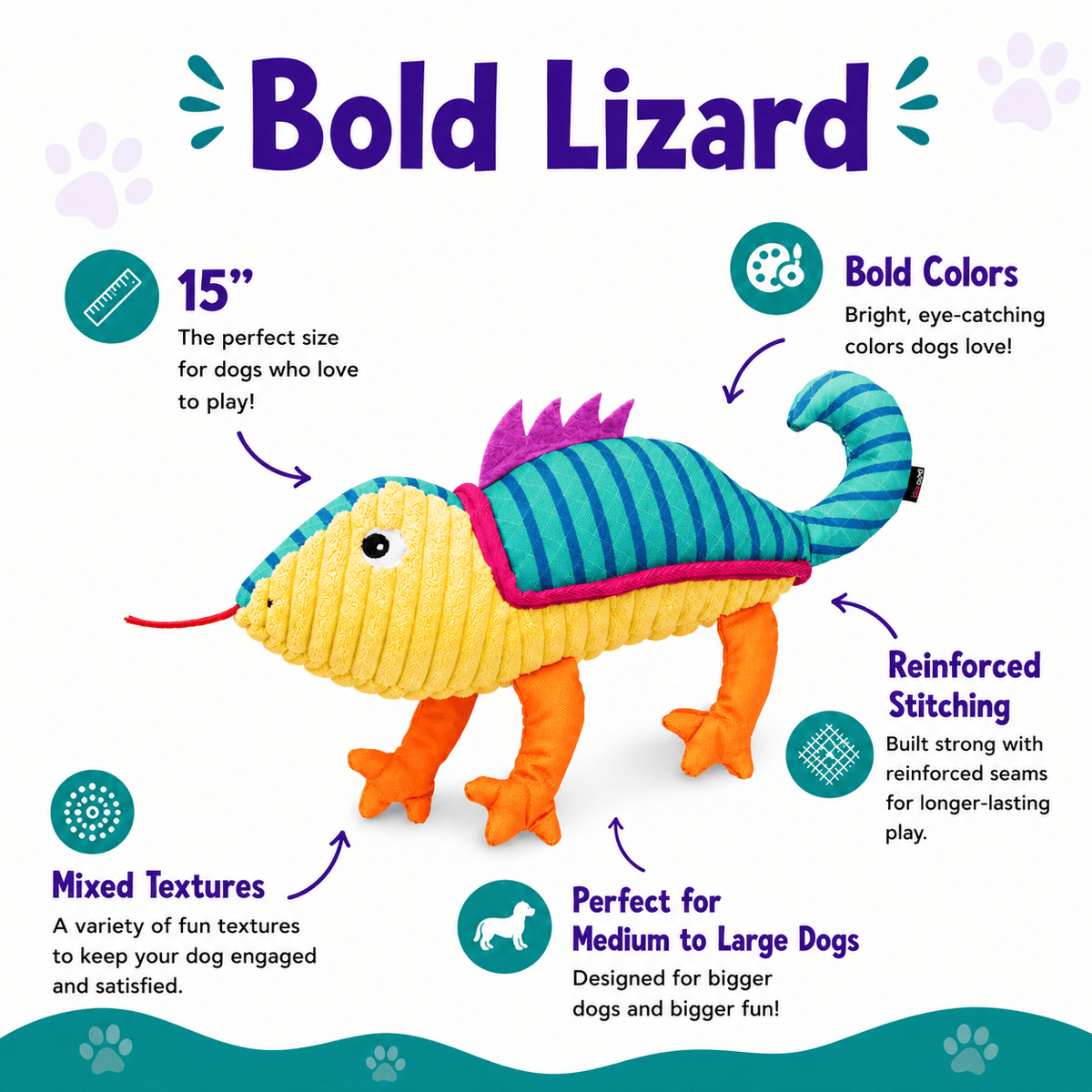 Dogline Bold Buddies Dog Toy Collection