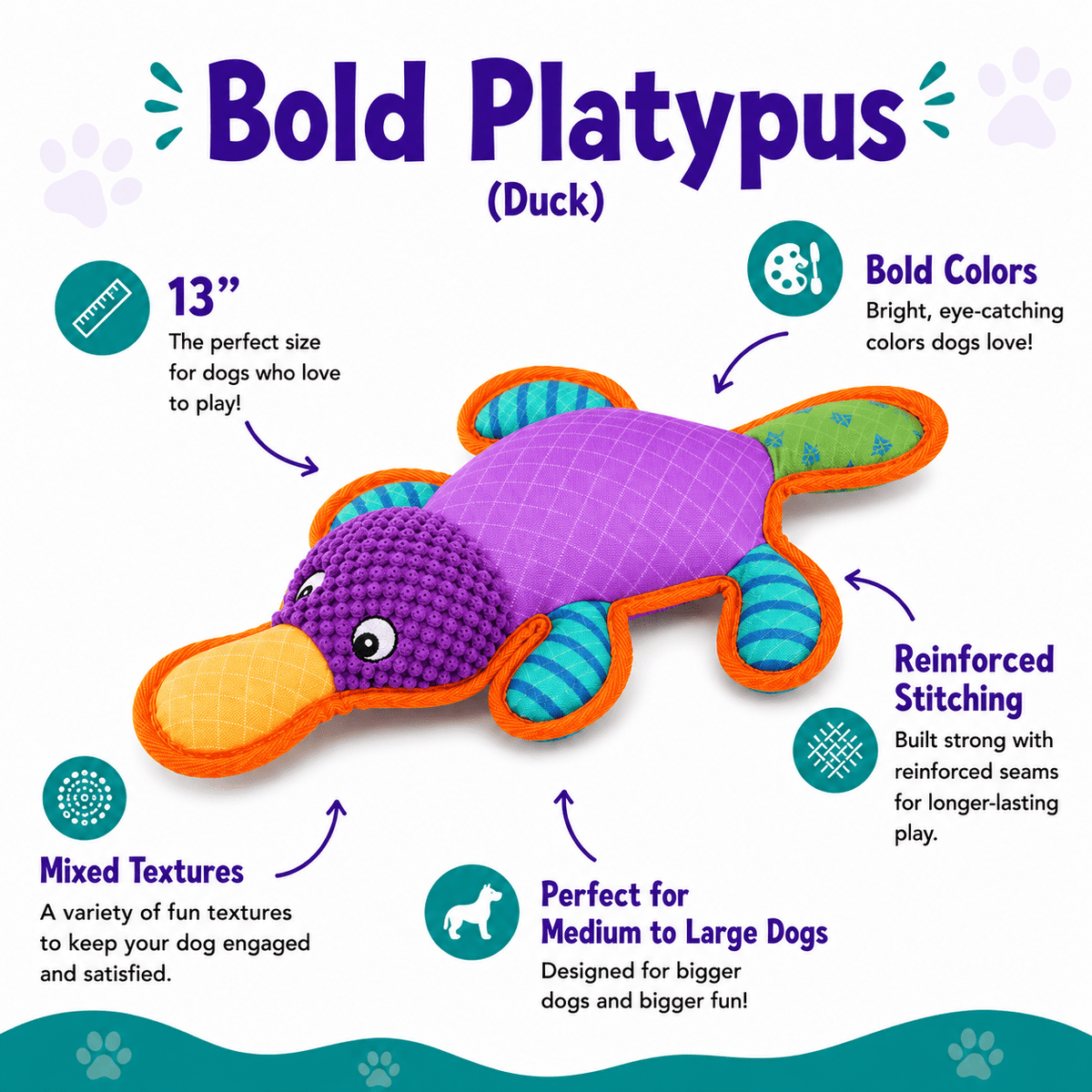 Dogline Bold Buddies Dog Toy Collection