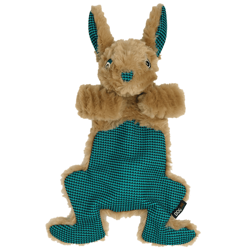 Dogline 12.5-Inch Rabbit with Moving Arms Dog Toy