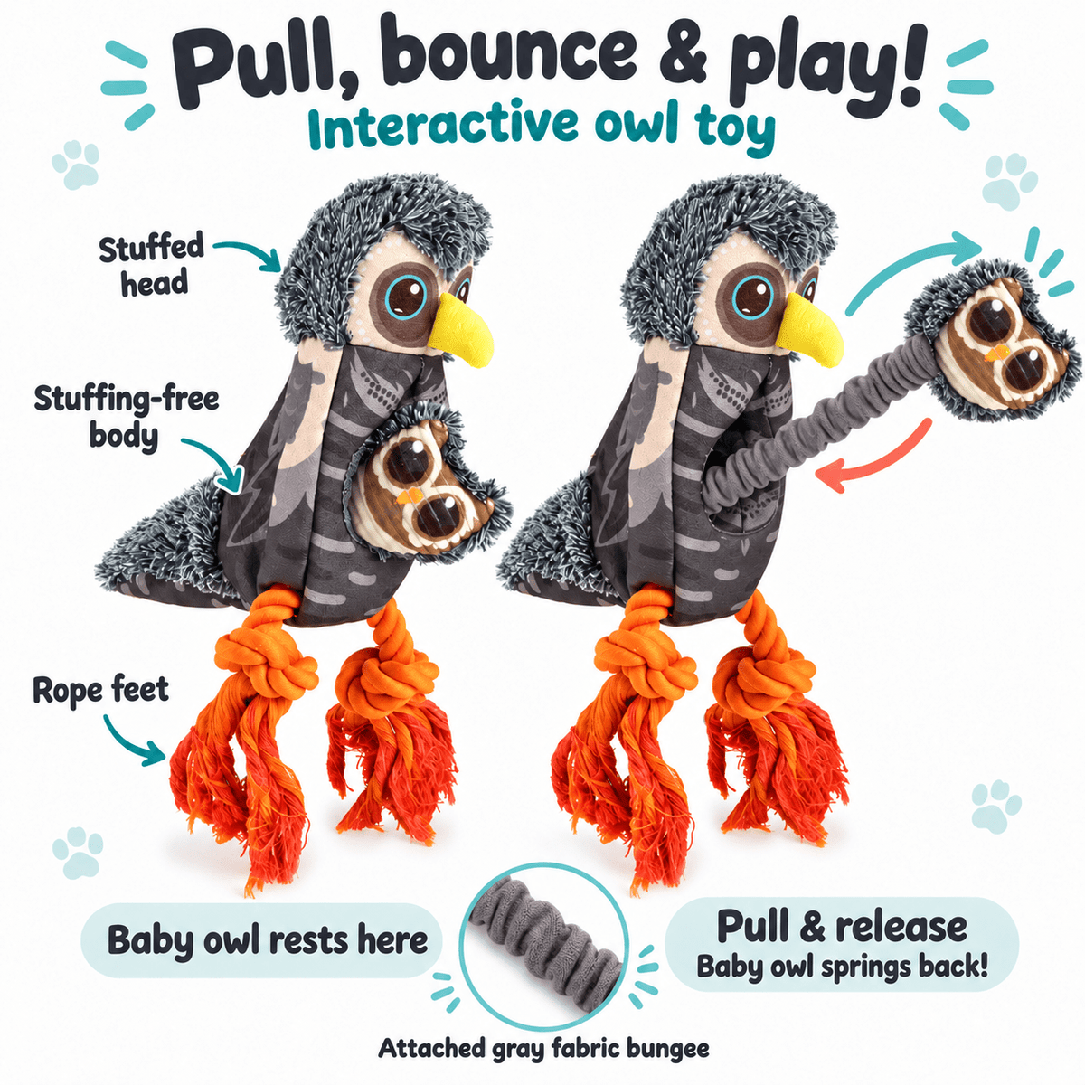 Dogline Interactive Dog Toy Collection with a Surprise Inside