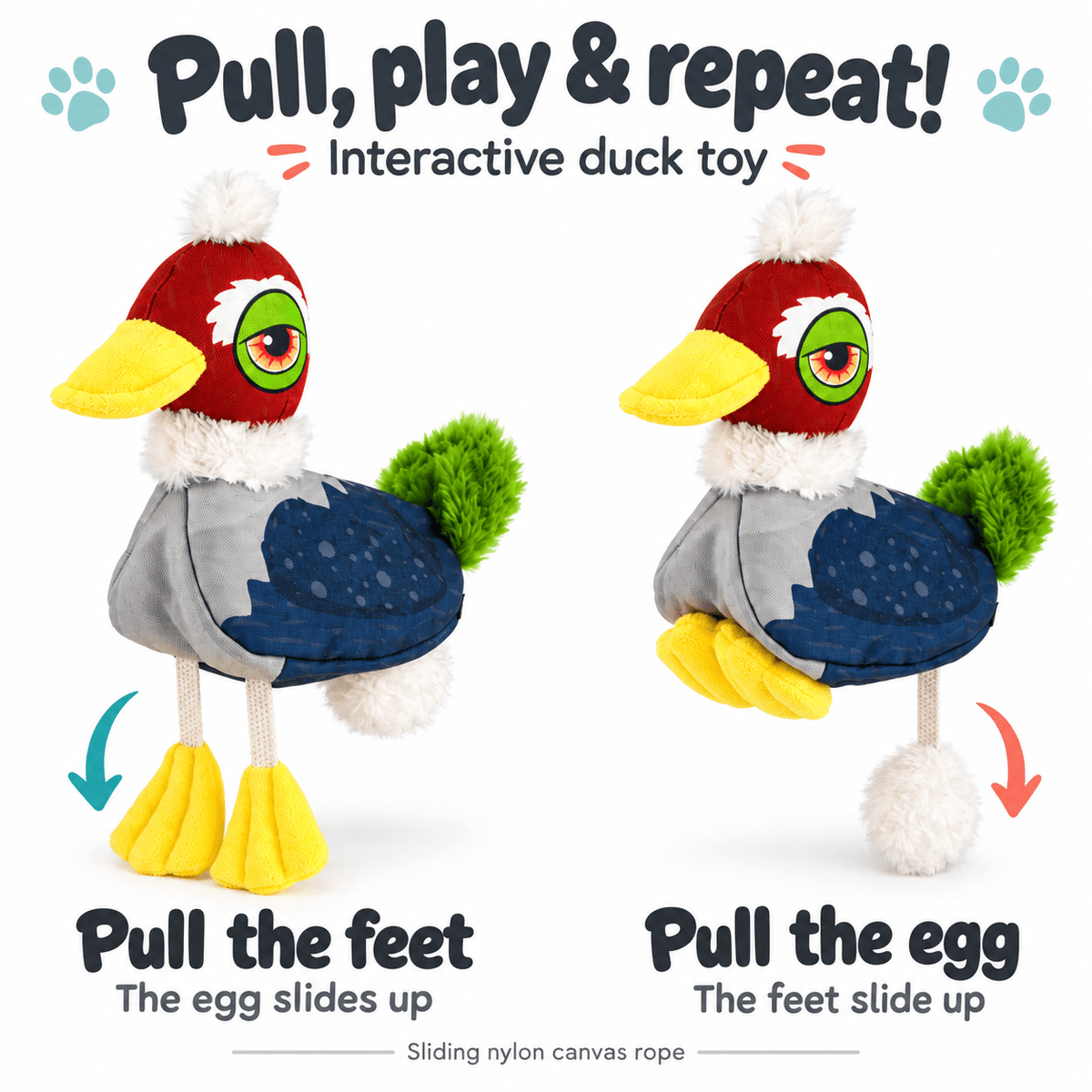 Dogline Interactive Dog Toy Collection with a Surprise Inside