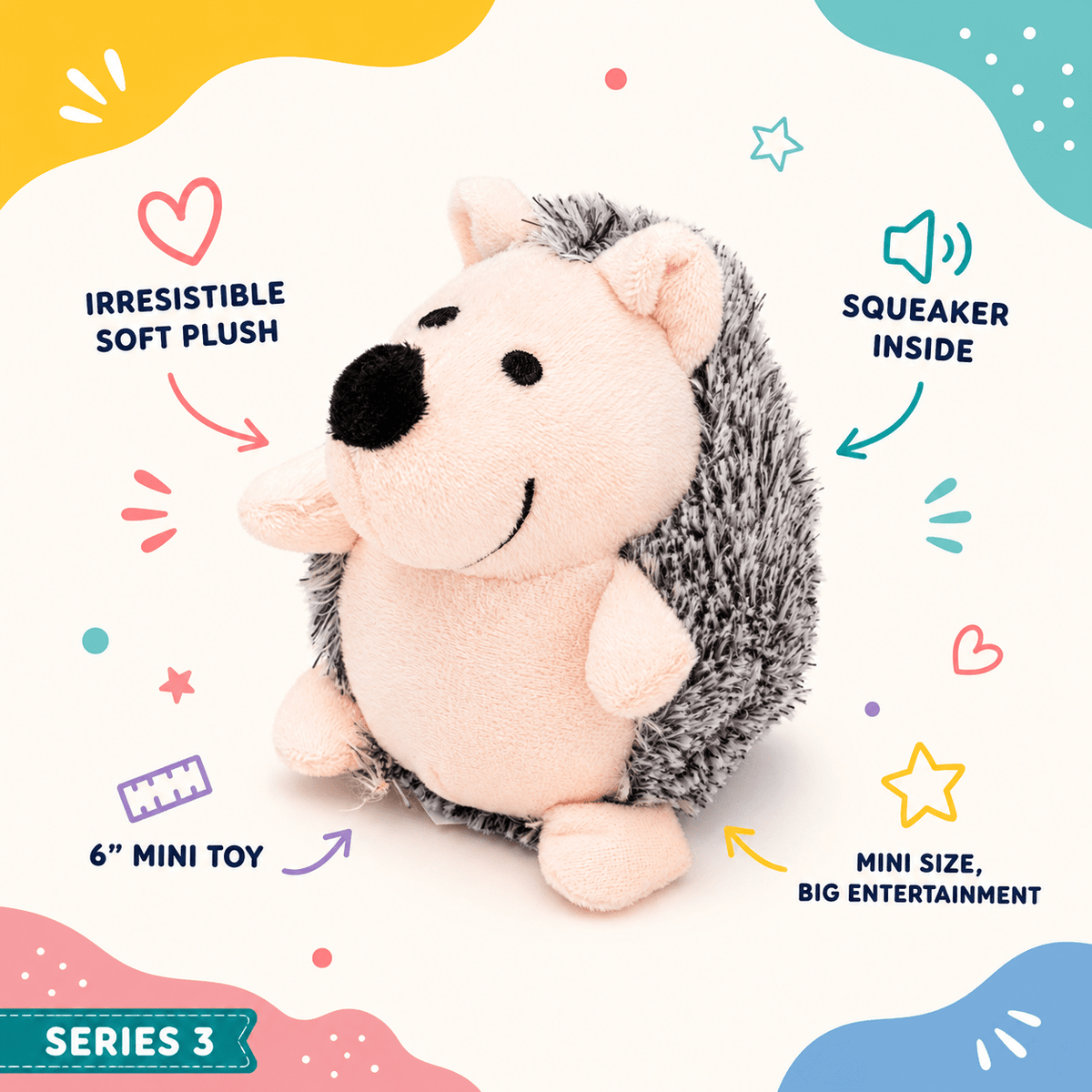 Dogline Mini Plush Dog Toy Collection - Series 3