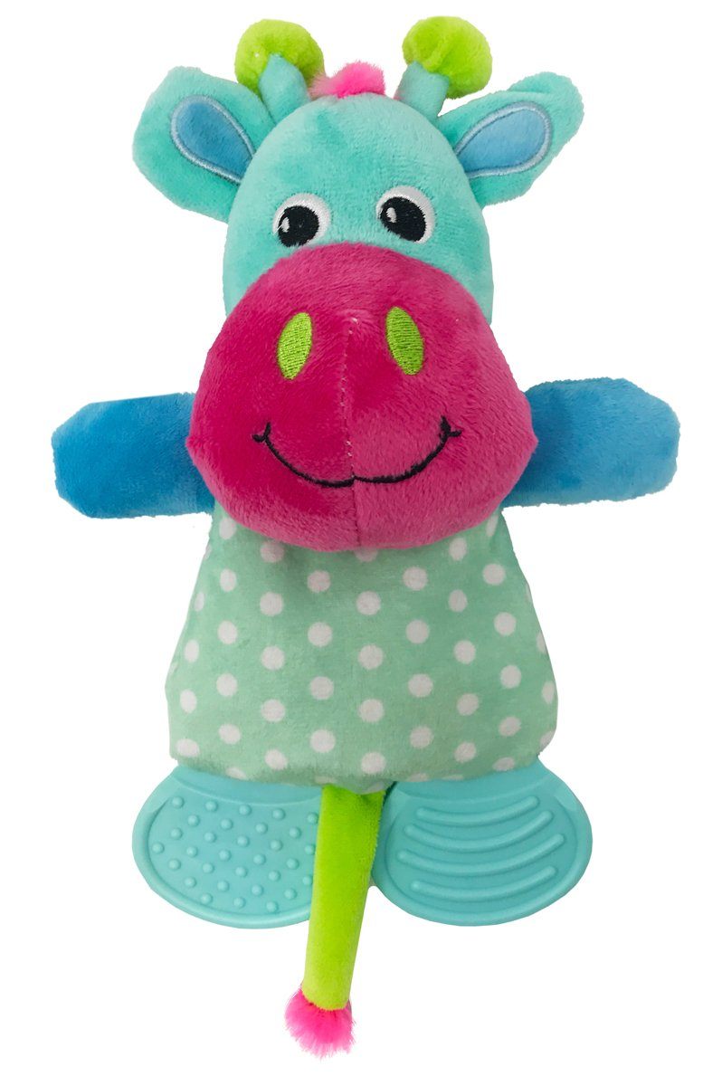Dogline 10-Inch Giraffe Soft Dog Toy