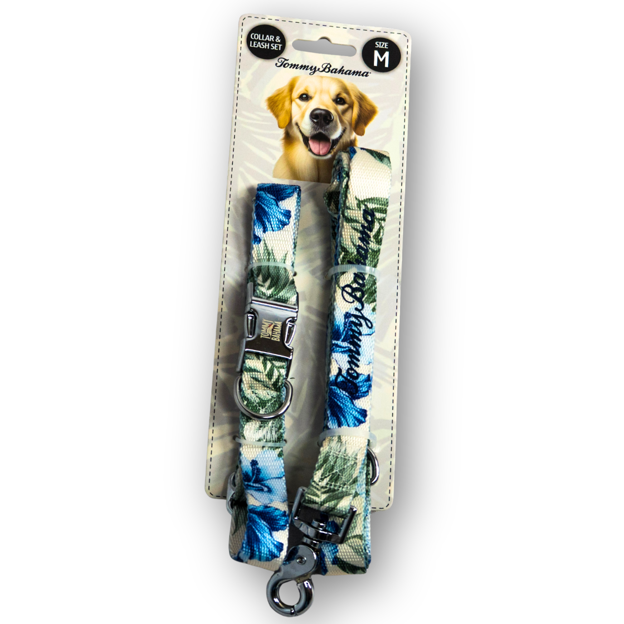Tommy Bahama Pet - Collar & Leash Set