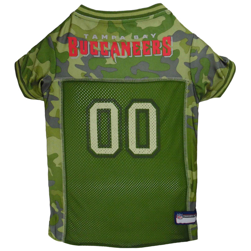 NFL Tampa Bay Buccaneers Camo Mesh Pet Jersey