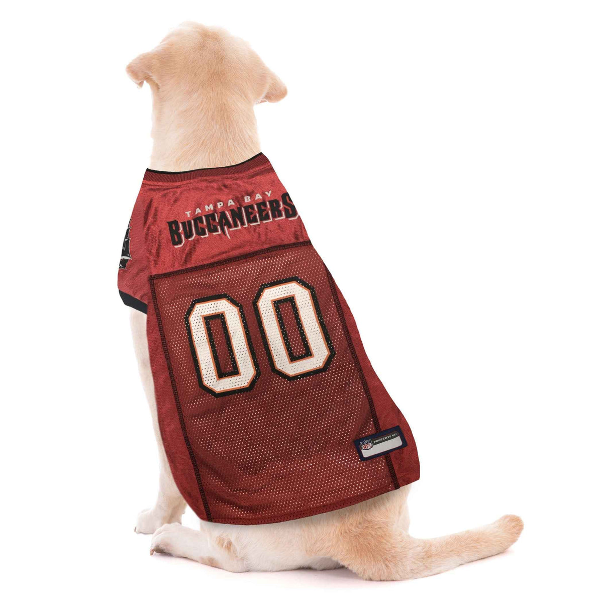 NFL Tampa Bay Buccaneers Striped Mesh Pet Jersey