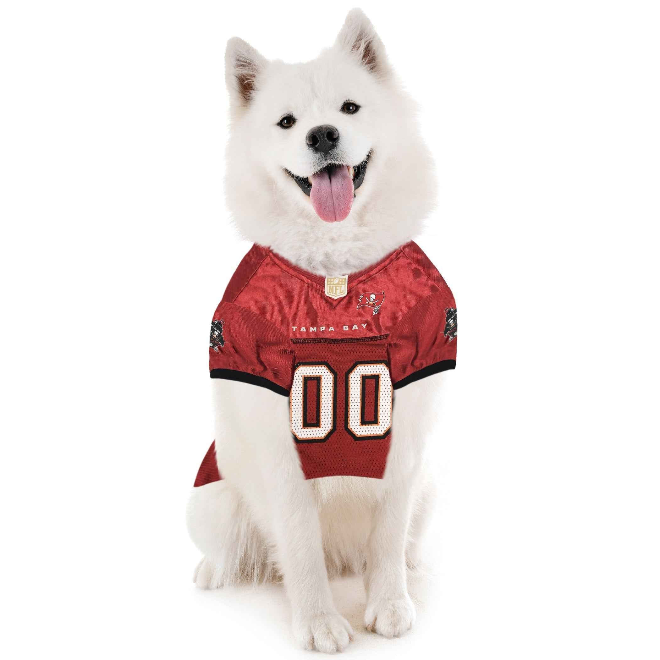 Tampa Bay Buccaneers Pet Striped Jersey