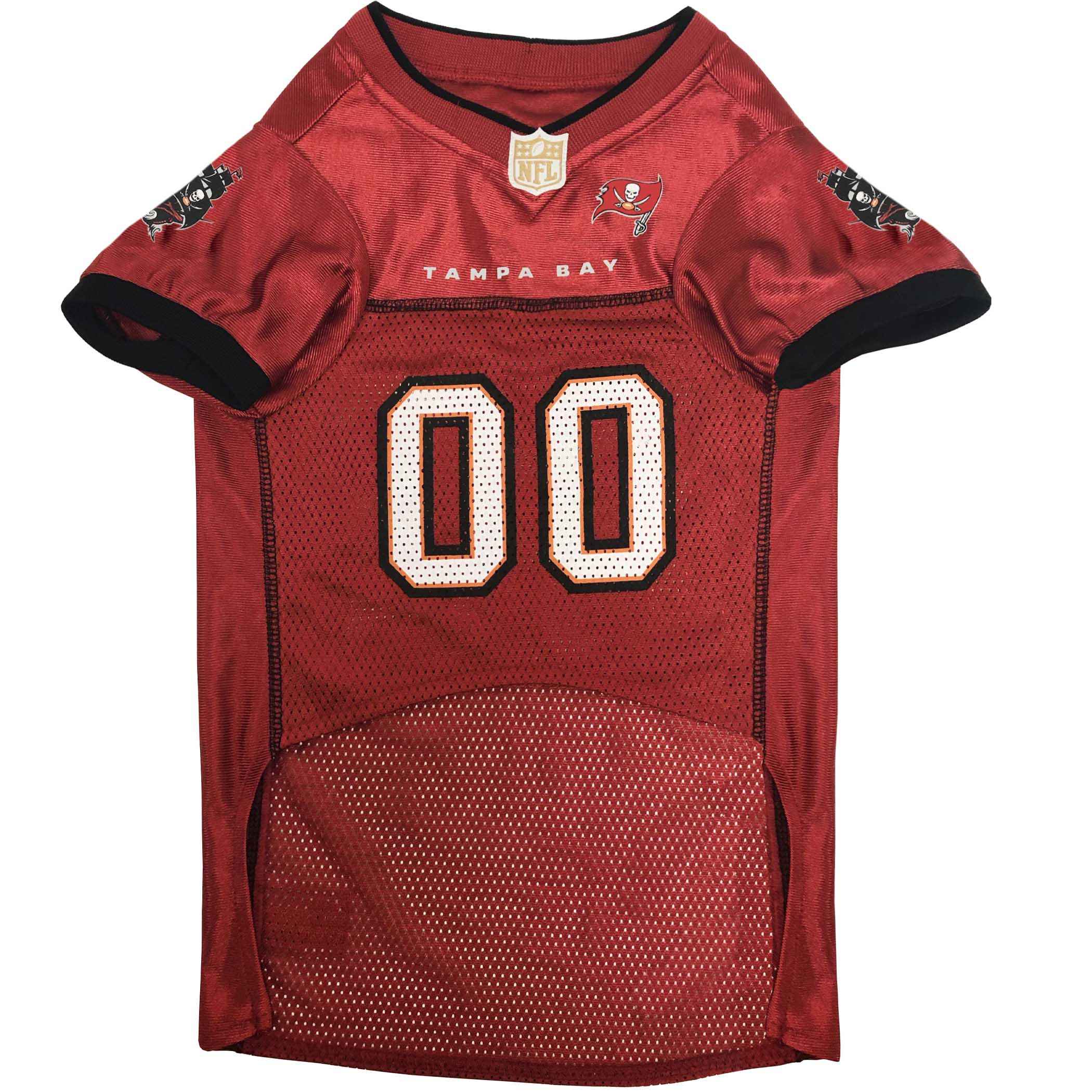 Tampa Bay Buccaneers Pet Striped Jersey