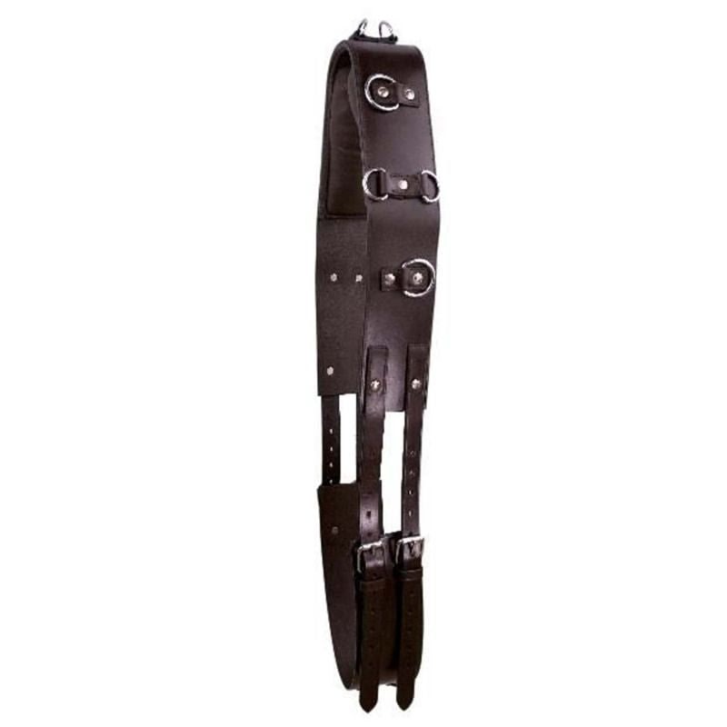 Gatsby All-leather Training Surcingle - Havanna