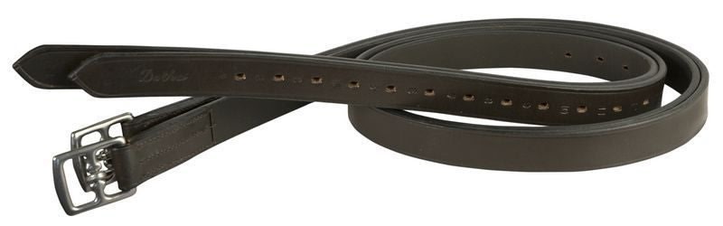 DaVinci Classic Stirrup Leathers - Black - 1 x 54