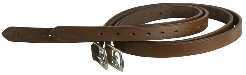 DaVinci Classic Stirrup Leathers - Chestnut - 1 x 48