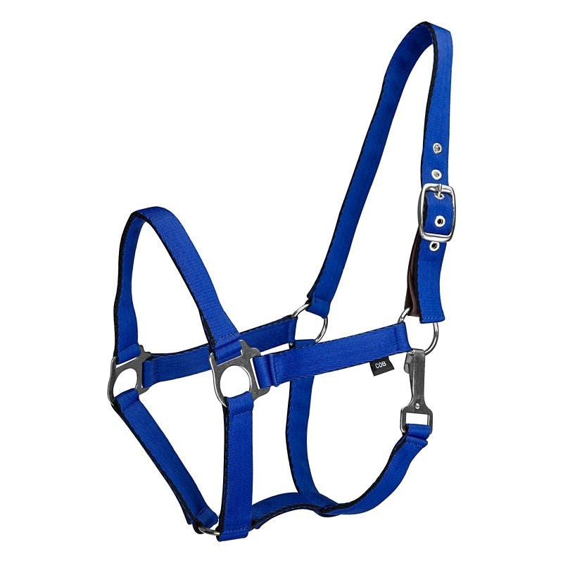 Gatsby Nylon Safety Breakaway Halter - Royal Blue - Horse