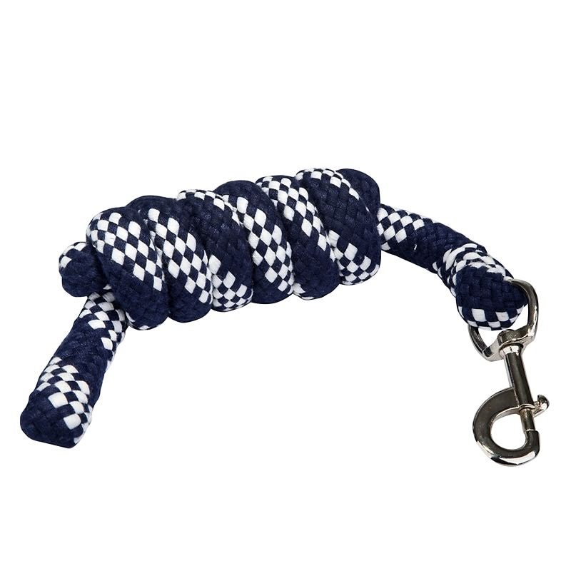 Gatsby Acrylic 6ft Lead Rope - Navy/White - 6