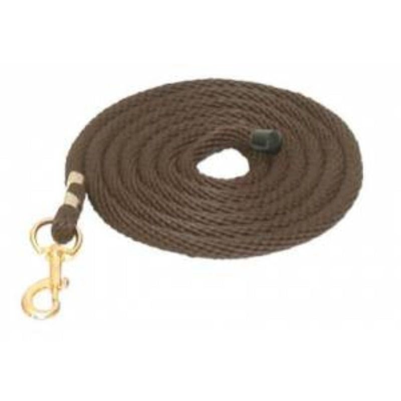 Gatsby Poly 10ft Lead/Snap - Brown - 10