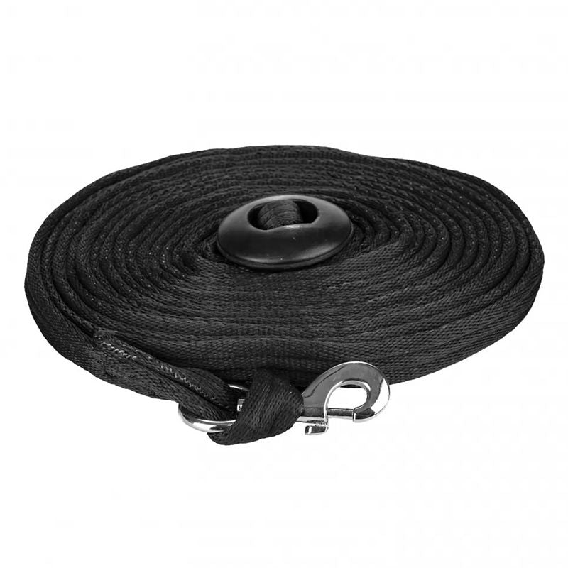 Gatsby Cushion Web Lunge Line - Black - 25