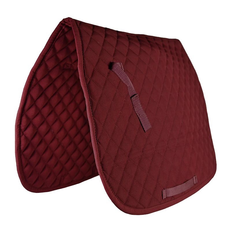 Gatsby Basic All-Purpose Saddle Pad - Burgundy