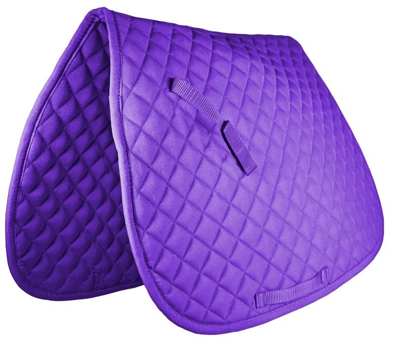 Gatsby Basic All-Purpose Saddle Pad - Purple