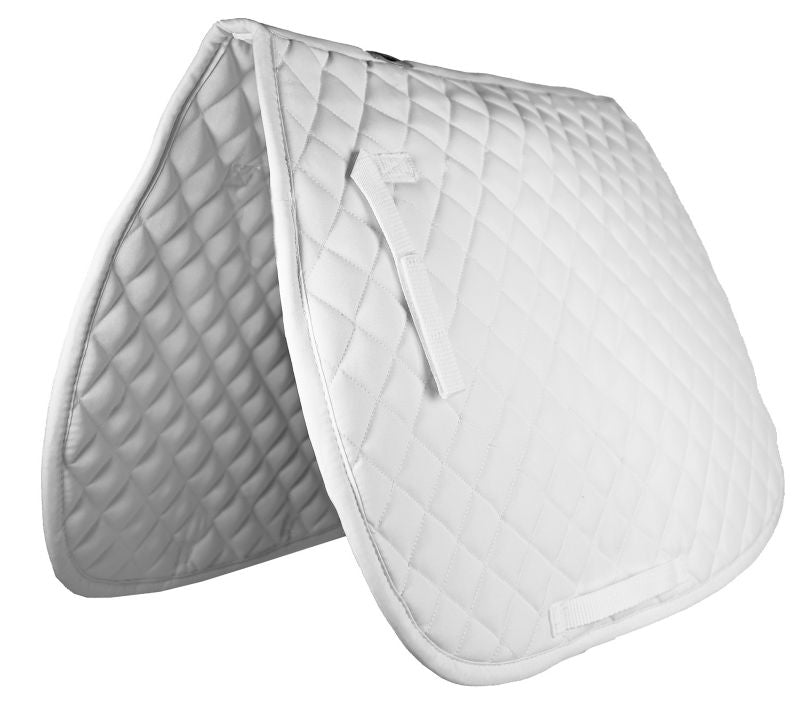 Gatsby Basic All-Purpose Saddle Pad - White