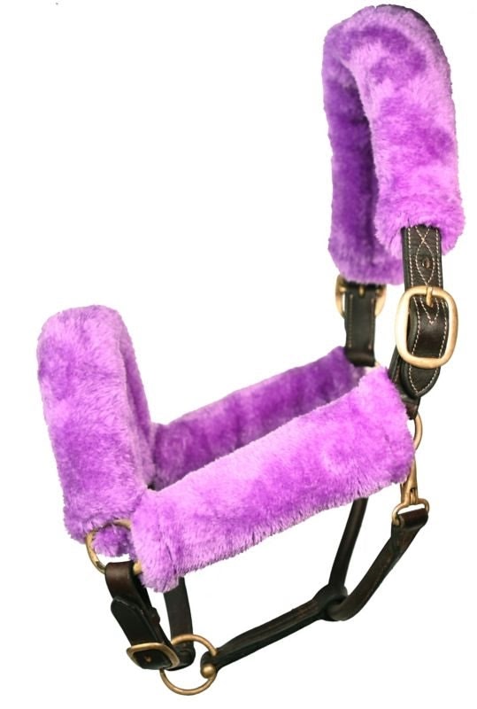 Gatsby Mink Sleeve Halter 4pc with Bag - Purple - Full