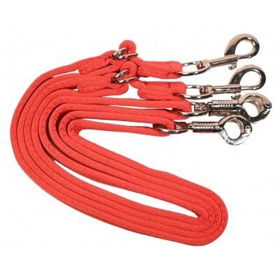 Gatsby Cushion Cross Ties - Red - One Size