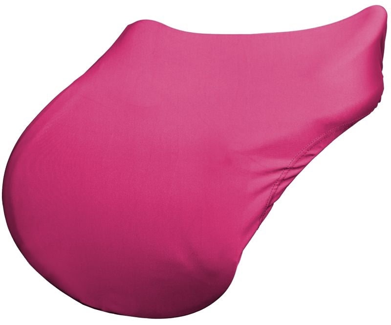 StretchX English Saddle Cover - Hot Pink - Standard