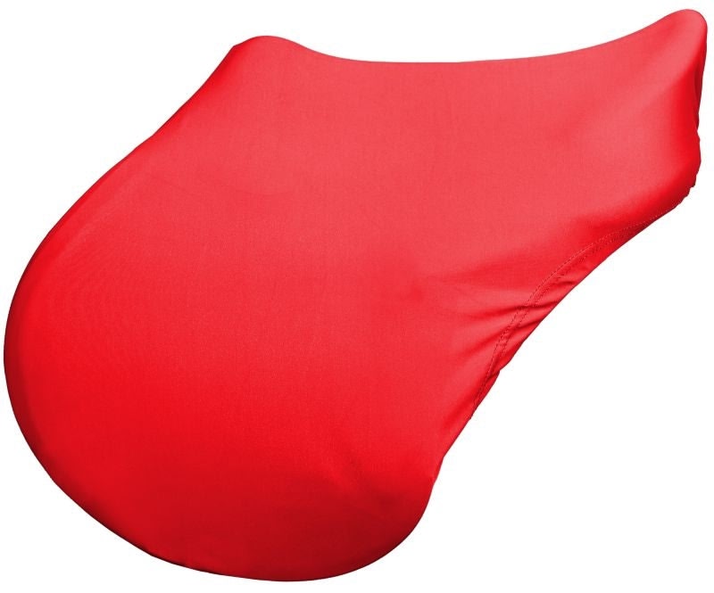 StretchX English Saddle Cover - Red - Standard