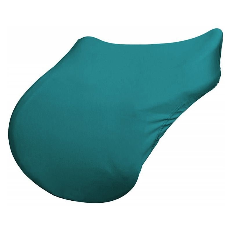 StretchX English Saddle Cover - Turquoise - Standard