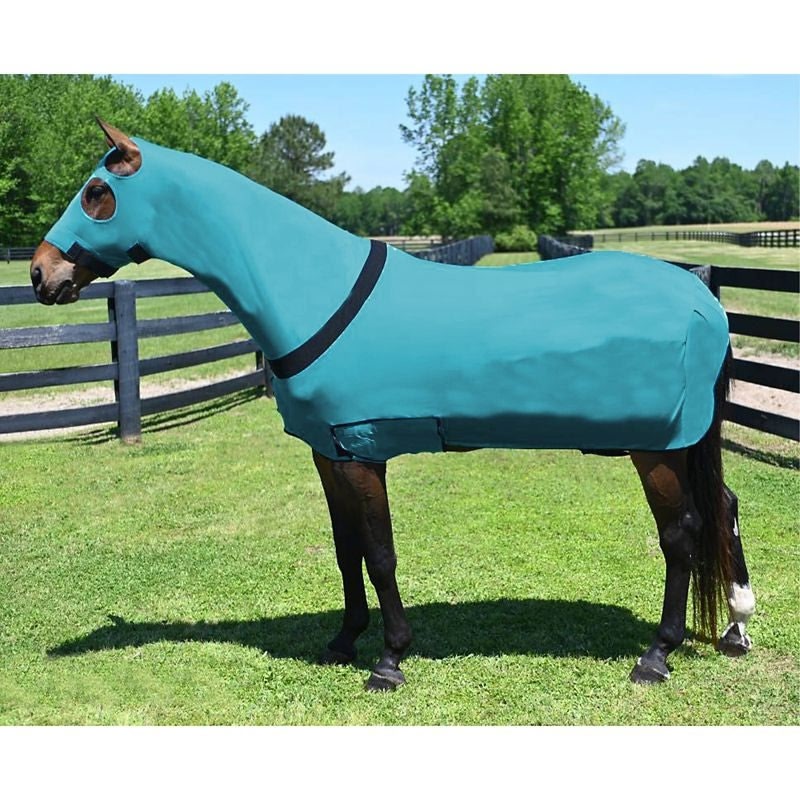 StretchX Full Slicker with Zipper - Burgundy - Large (1100-1400lbs)