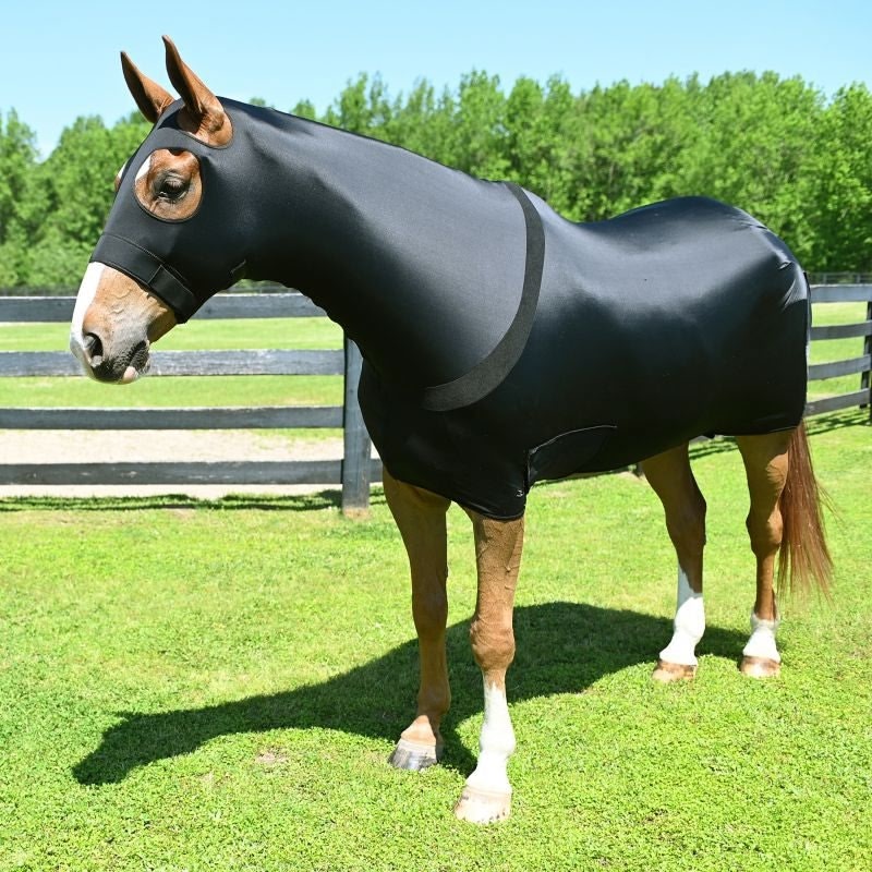 StretchX Full Slicker with Zipper - Burgundy - X-Large (1400-1600lbs)
