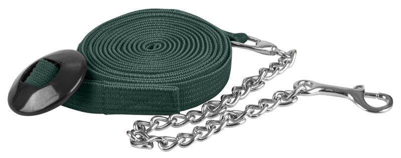 Gatsby Cotton Lunge Line 24 ft - Green - 24 x 1"