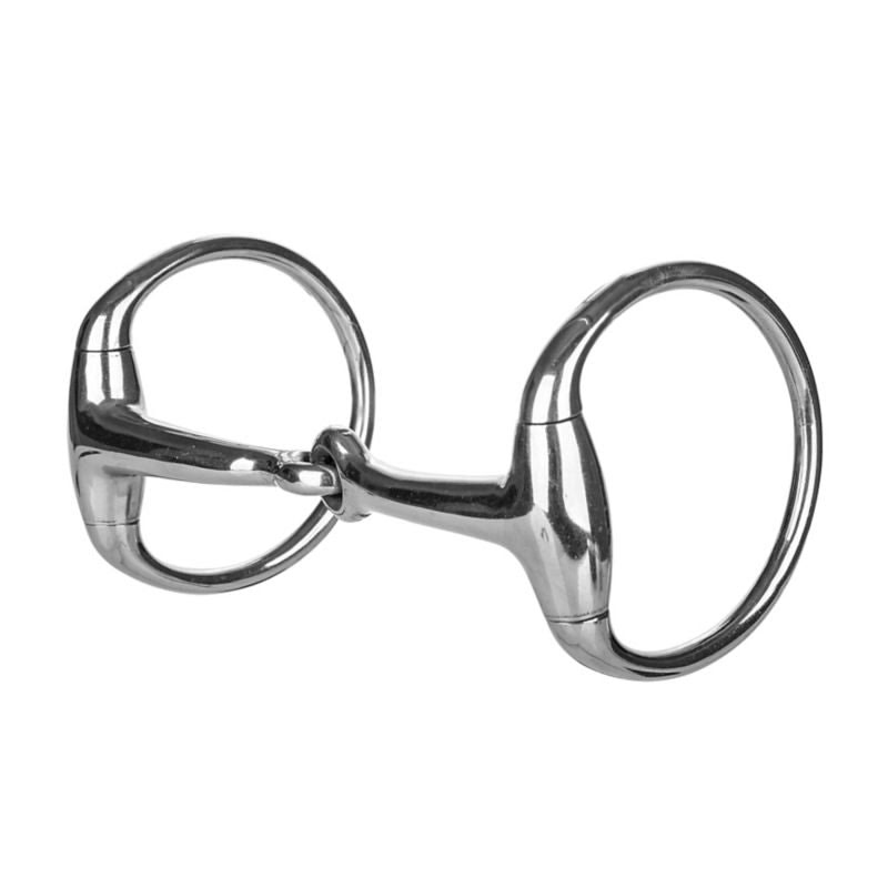 Tabelo Eggbutt Snaffle Bit SS 5in - Stainless Steel - 5"