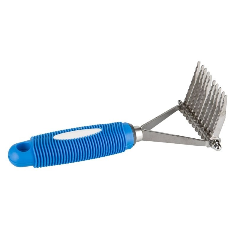 Gatsby Mane Tail Thinning Comb - Blue