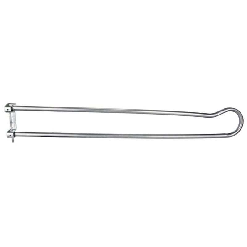 Gatsby FoldAway Blanket Bar Chrome 39 3/4in - Chrome - 39 3/4"