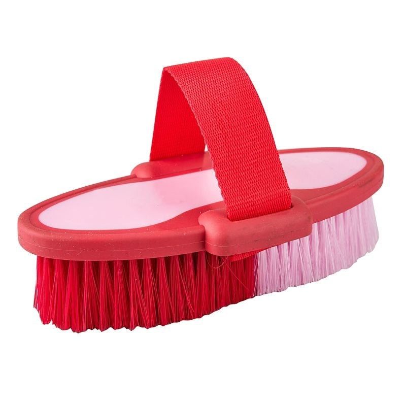 Gatsby TwoTone Body Brush - Red/Pink