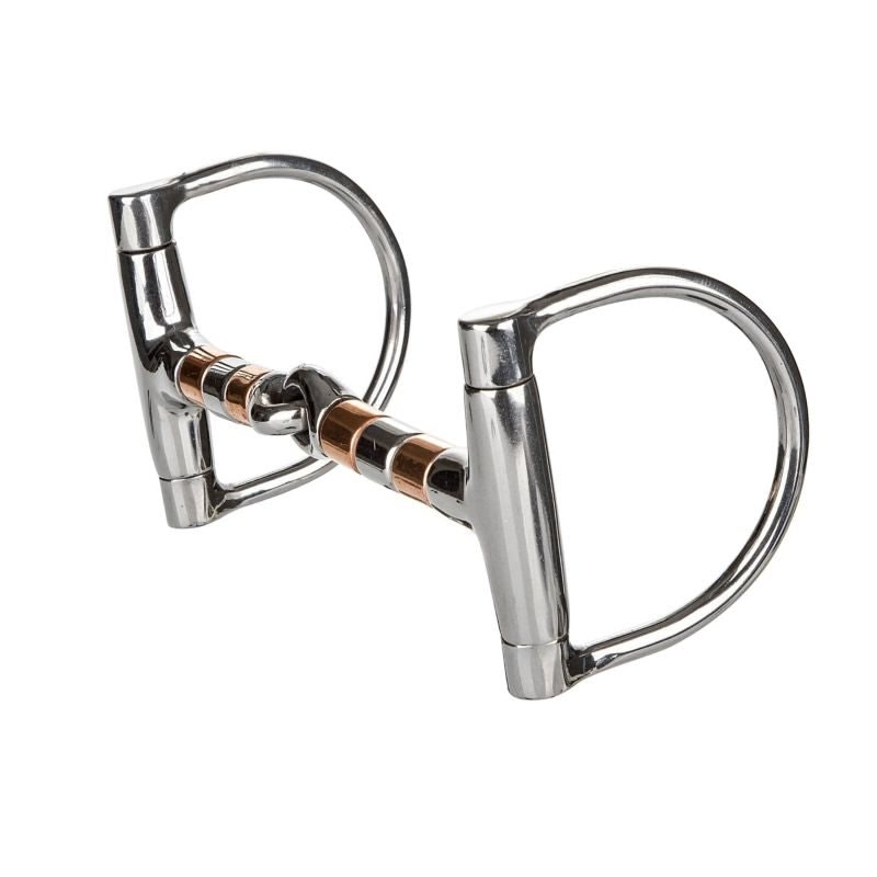 Gatsby Dee Bit with Copper Rollers 5in - Stainless Steel - 5"