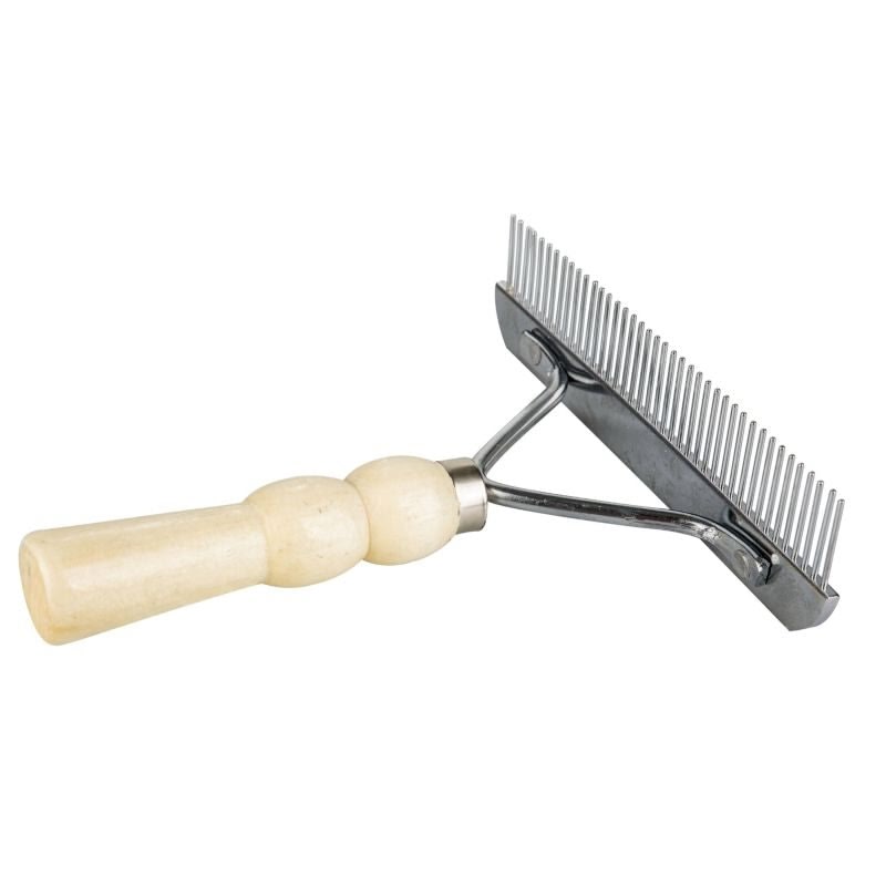 Gatsby Aluminum Curry Comb - 6"