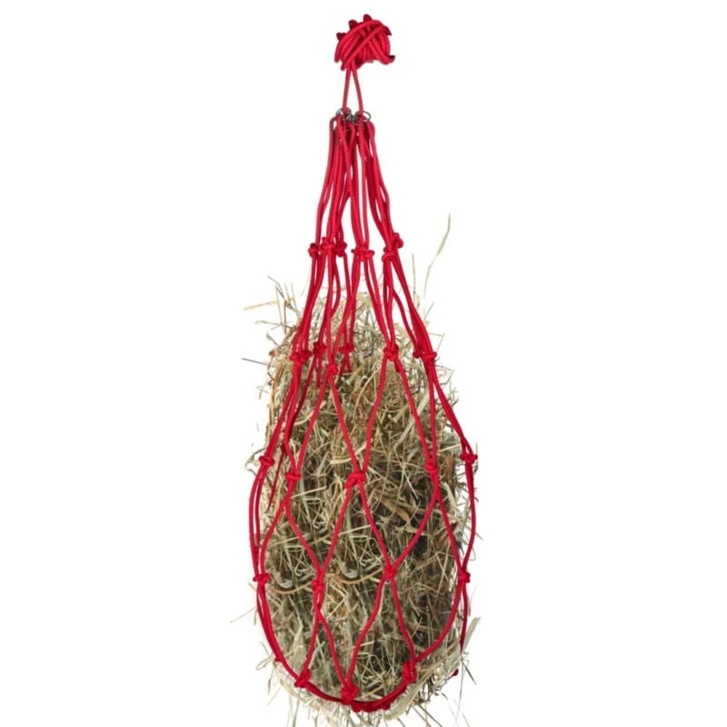 Gatsby Cotton Rope Hay Net 42in - Red - 42"