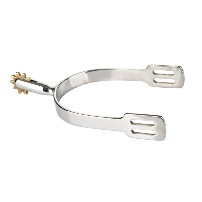 GATSBY POW Spurs with Rowel - Stainless Steel - Mens