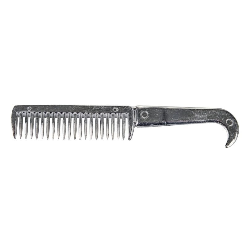 Gatsby Comb with Hoof Pick - Black - 6 3/4