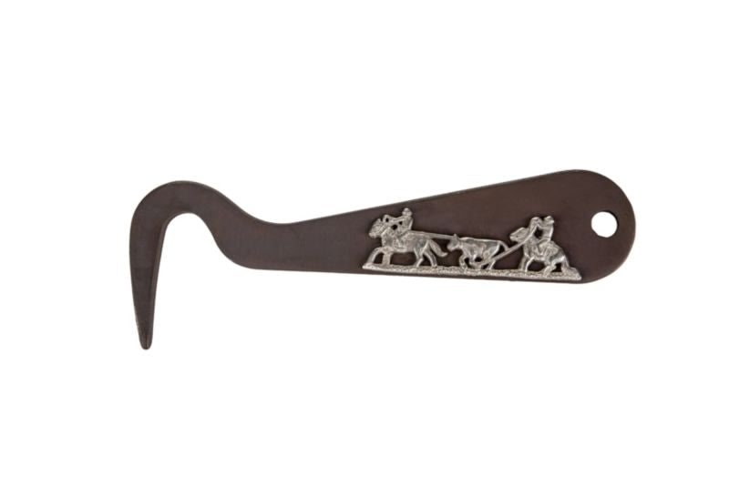 Tabelo Team Roper Hoof Pick - Antiqued Brown - 6"