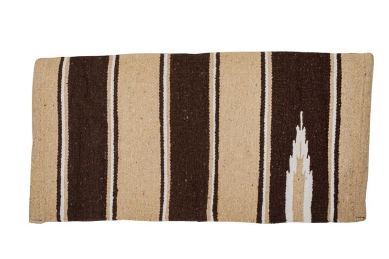 Tabelo Navajo Blanket-Standard - Brown/Tan - 30 x 30