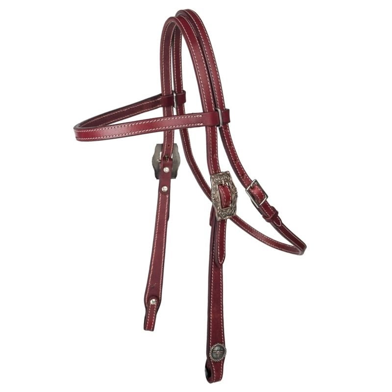 Tabelo Browband Headstall - Latigo - Horse