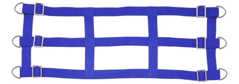 Gatsby Nylon Stall Guard with HD D-Rings - Royal - 36" - 48"