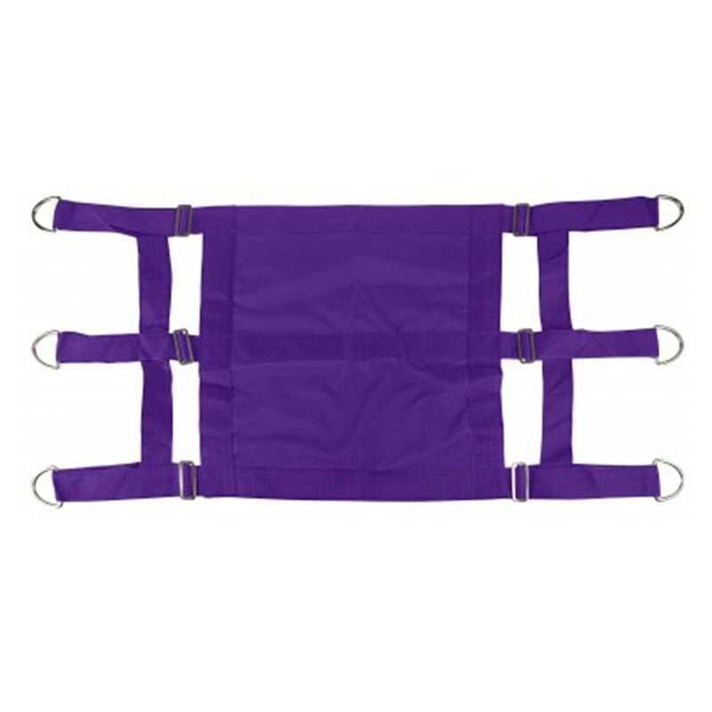 Gatsby Nylon Stall Guard with Closed Center - Purple - 36" - 48"