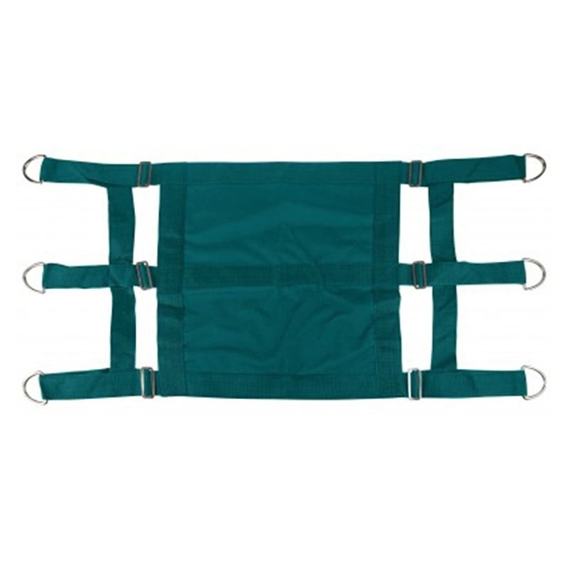 Gatsby Nylon Stall Guard with Closed Center - Turquoise - 36" - 48"