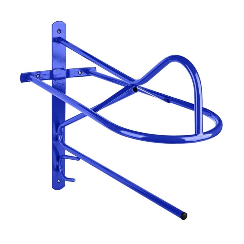 Tabelo Wall Saddle Rack with Bar - Blue
