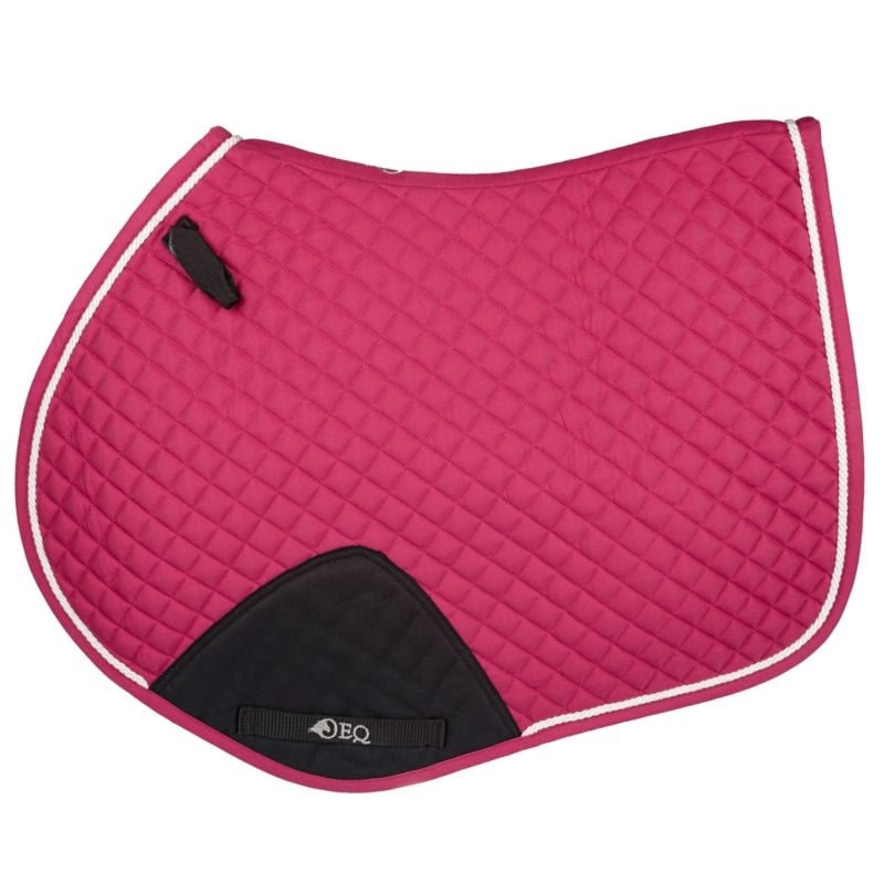 OEQ Jump Saddle Pad with Cordura Girth Area - Magenta