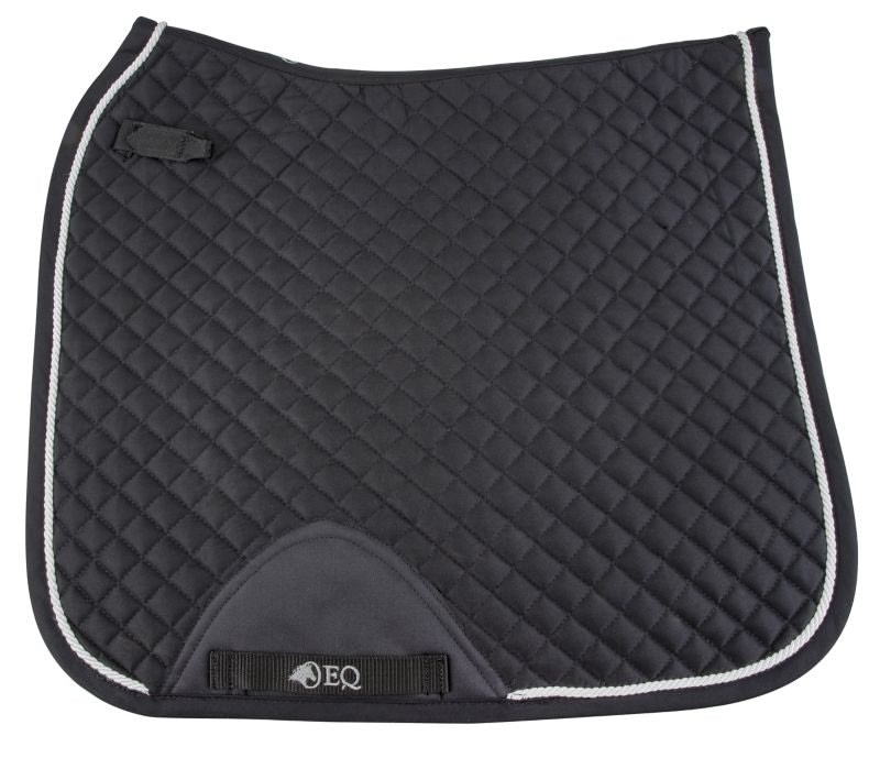 OEQ Traditional Dressage Saddle Pad - Black