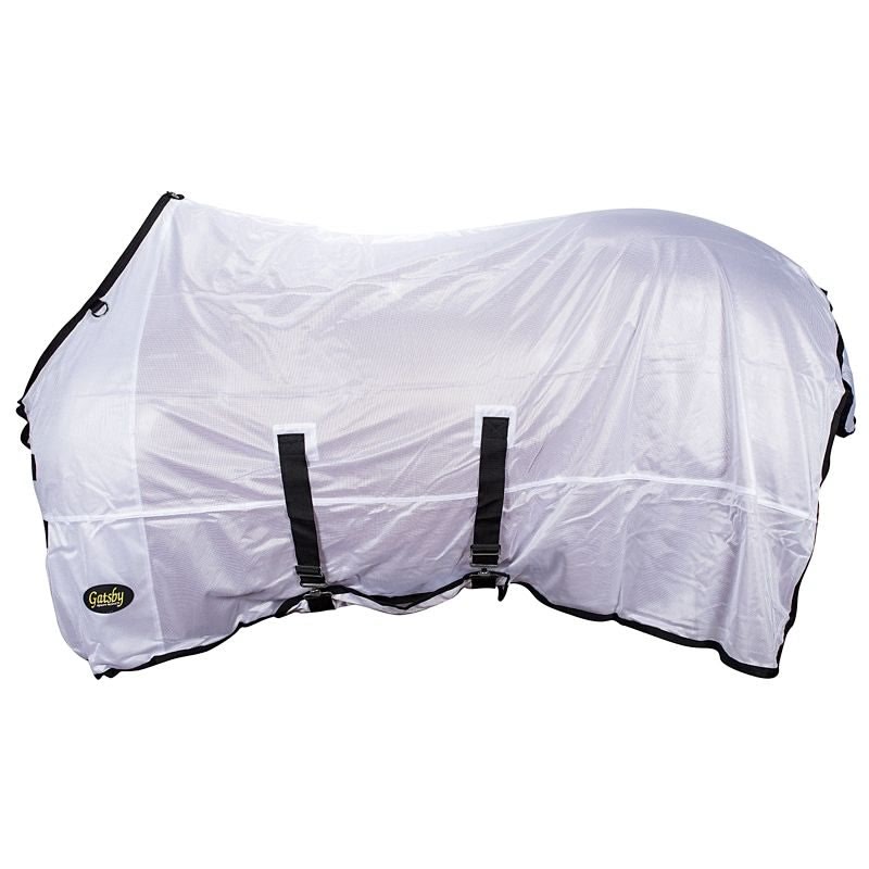 Gatsby Cool-Mesh Fly Sheet - White with Black - 72